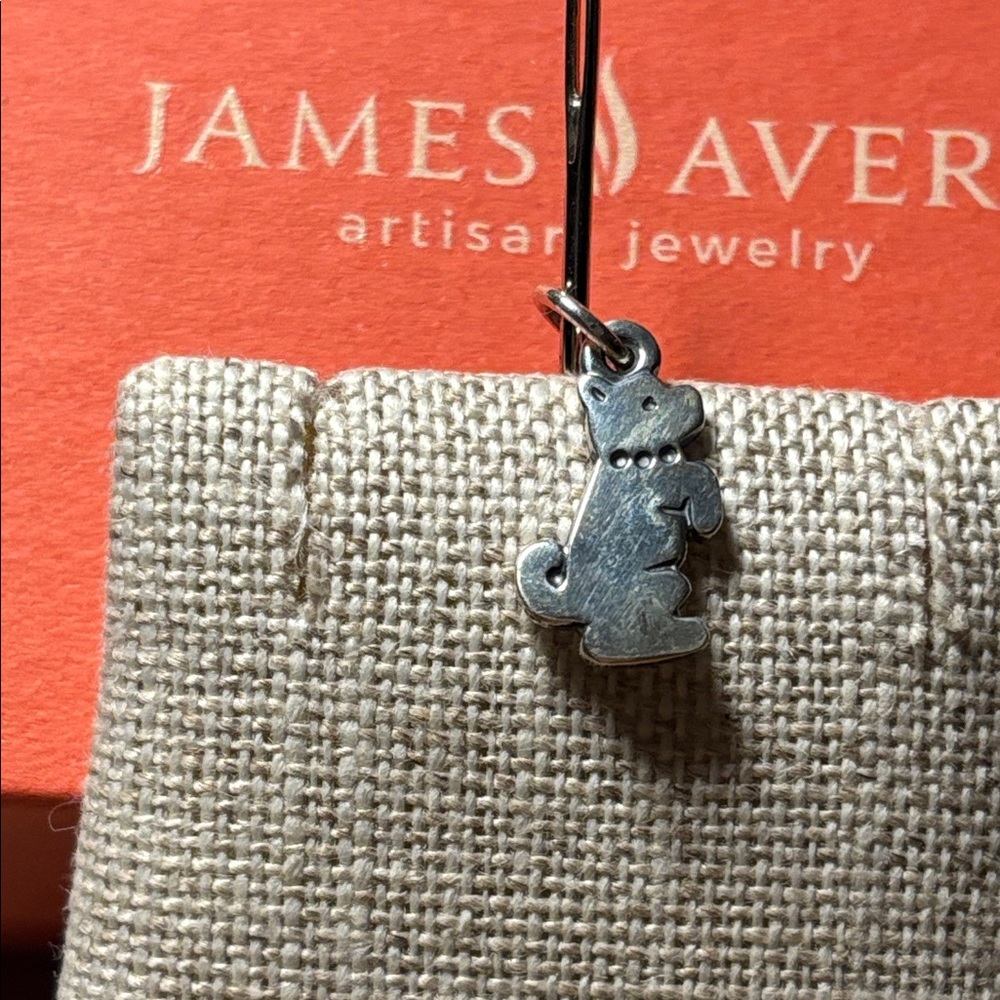 James Avery Playful puppy charm retired! New uncut